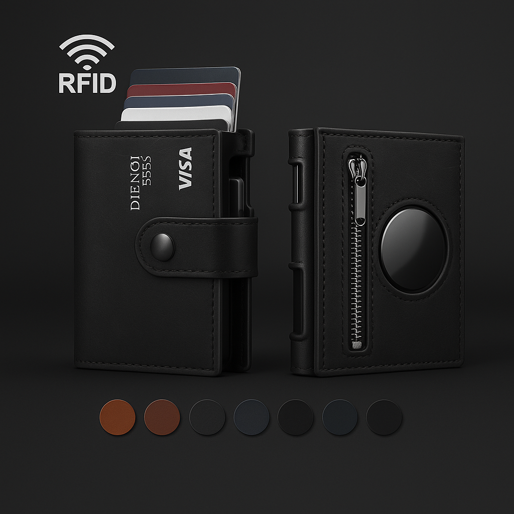 Keep On Track - RFID Wallet with Bluetooth Tracker holder