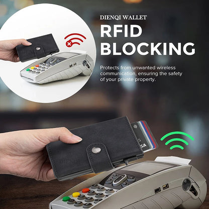 Keep On Track - RFID Wallet with Bluetooth Tracker holder